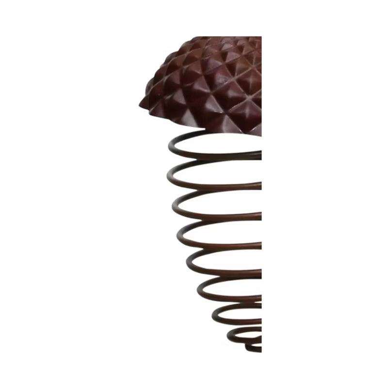 Fuglefoderautomat Spiral 10x23 cm Brun