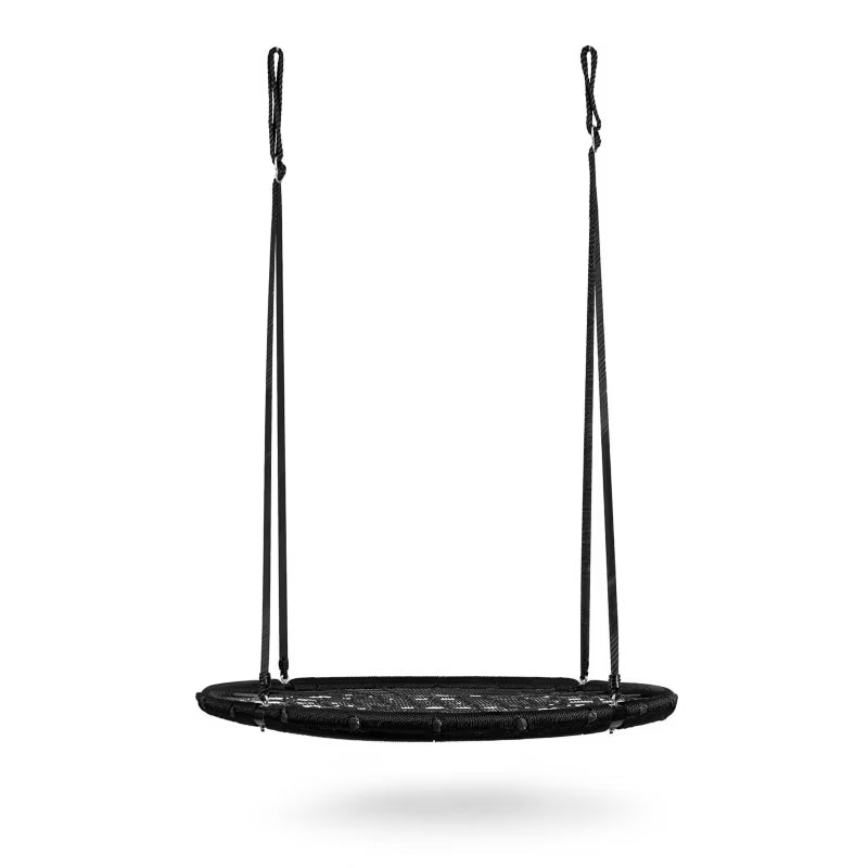 Fugleredegynge 100 cm Sort Stål