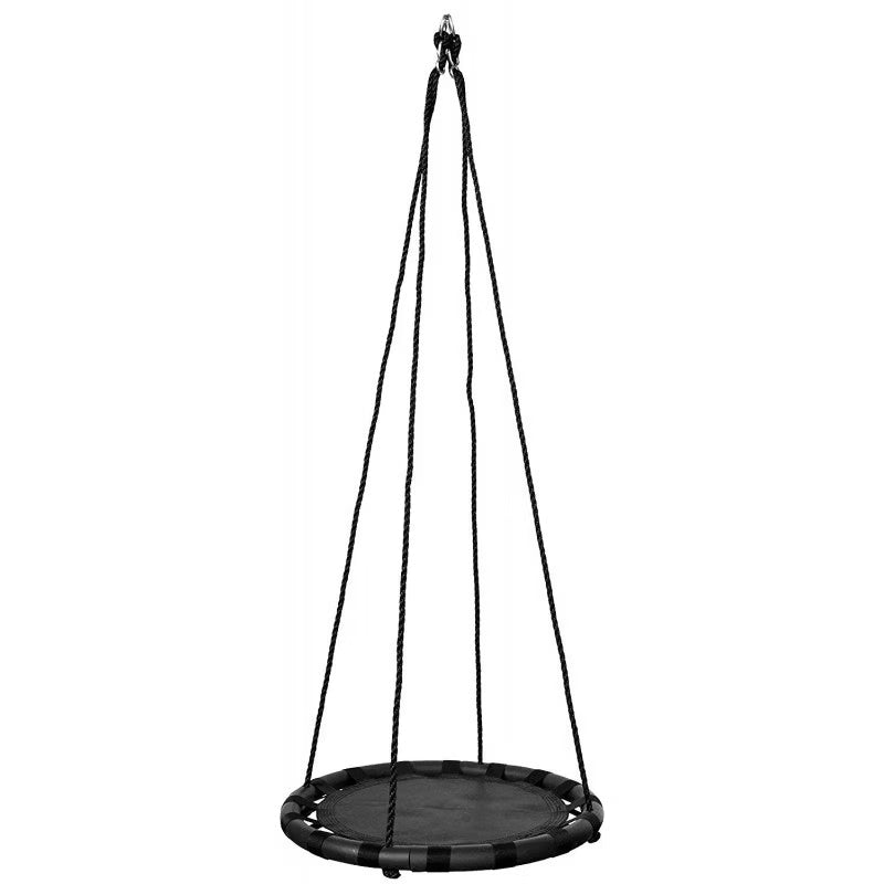 Fugleredegynge Sammenklappelig 60 cm Sort