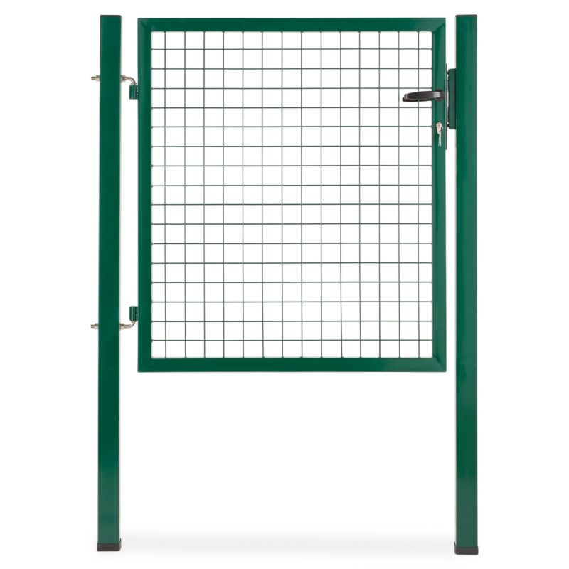 Blooma lågesæt med firkantede stolper 100 x 100 cm grøn