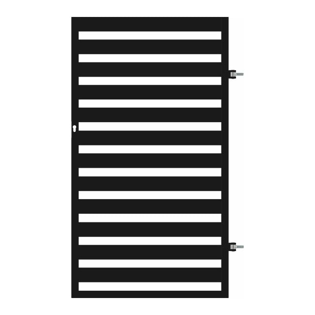 Lara 2 port med elektrisk lås 90 x 154 cm