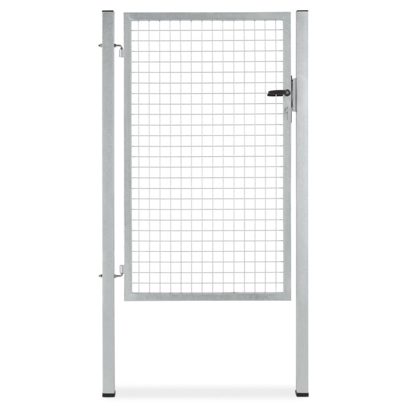 Universal panelport med stolper Blooma 1 x 1,5 m galvaniseret