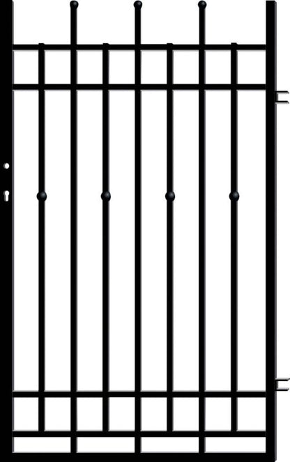 Polargos Brema stålport 90 x 150 cm højre