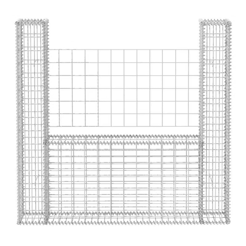 Gabion 160x20x150 cm Galvaniseret Stål