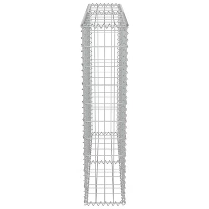 Gabionhegn 100x20x100 cm Galvaniseret Stål