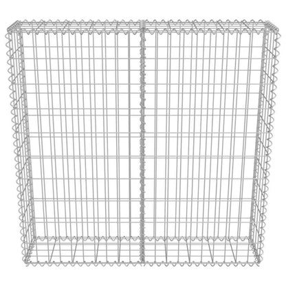 Gabionhegn 100x20x100 cm Galvaniseret Stål