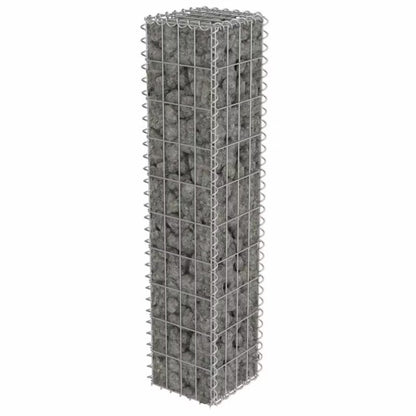 Gabionhegn 20x20x100 cm Galvaniseret Stål