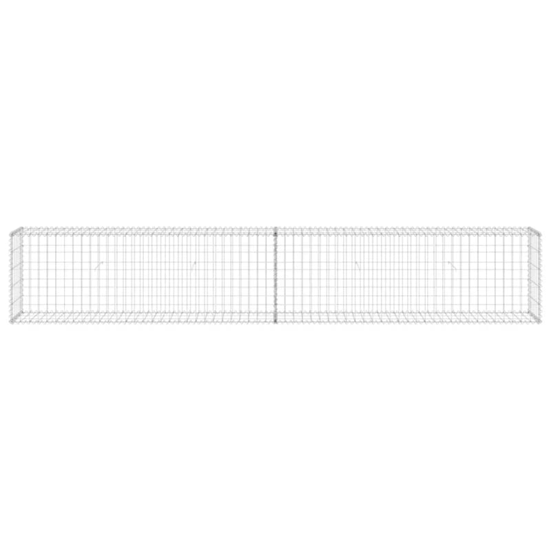 Gabionhegn 300x30x50 cm Galvaniseret Stål