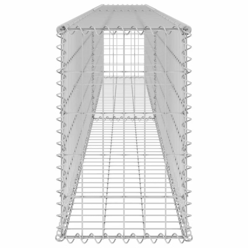 Gabionhegn 300x30x50 cm Galvaniseret Stål