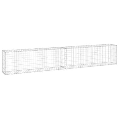 Gabionhegn 300x30x50 cm Galvaniseret Stål