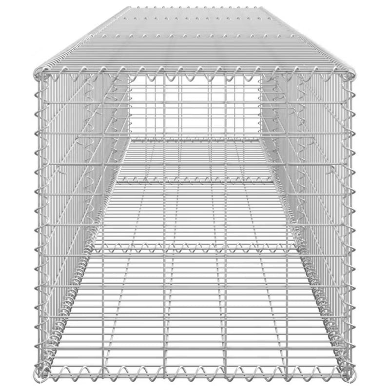 Gabionhegn 300x50x50 cm Galvaniseret Stål