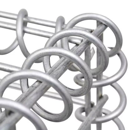 Gabionhegn 300x50x50 cm Galvaniseret Stål