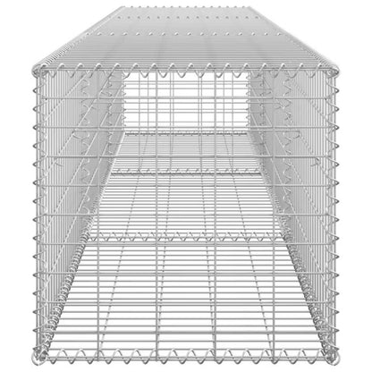 Gabionhegn 300x50x50 cm Galvaniseret Stål