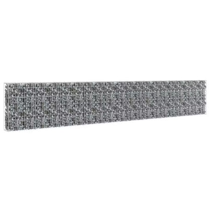 Gabionhegn 600x30x100 cm Galvaniseret Stål