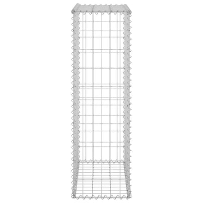 Gabionhegn 60x30x100 cm Galvaniseret Stål