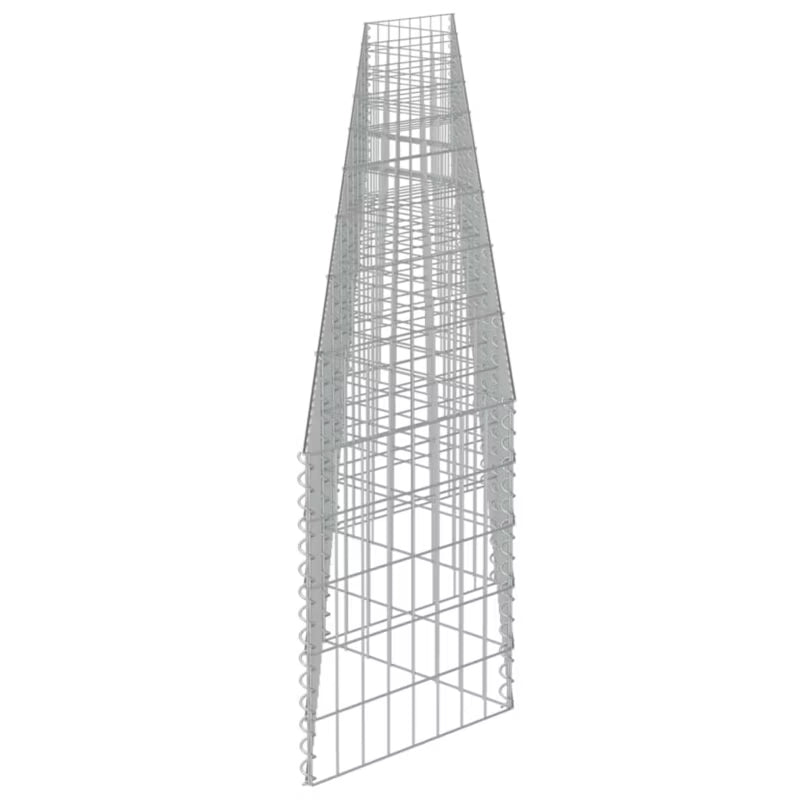 Gabionhegn 630x30x50 cm Galvaniseret Stål