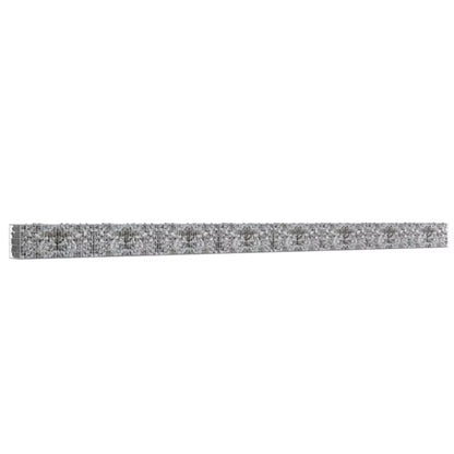 Gabionhegn 900x50x50 cm Galvaniseret Stål 2 Stk