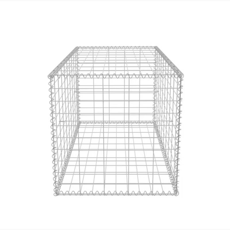 Gabionkurv 100x50x50 cm Galvaniseret Stål