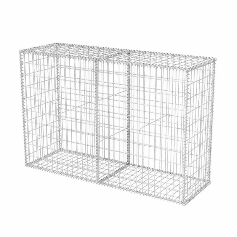 Gabionkurv 150x50x100 cm Galvaniseret Stål