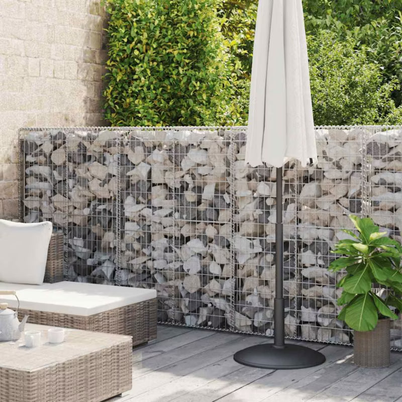 Gabionkurv 300x30x100 cm Galvaniseret Stål