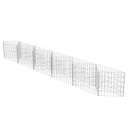 Gabionkurv 300x30x50 cm Galvaniseret Stål