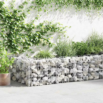 Gabionkurv 300x30x50 cm Galvaniseret Stål