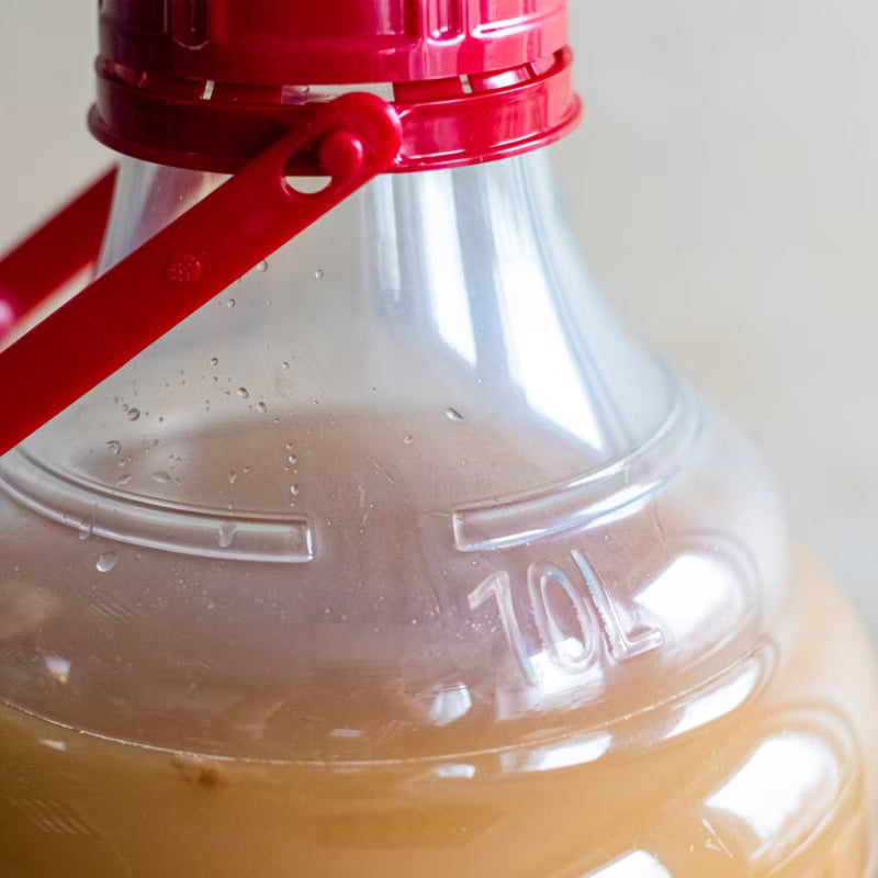 Gæringsballon 10 Liter Brudsikker Transparent