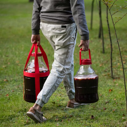 Gæringsballon 10 Liter Brudsikker Transparent