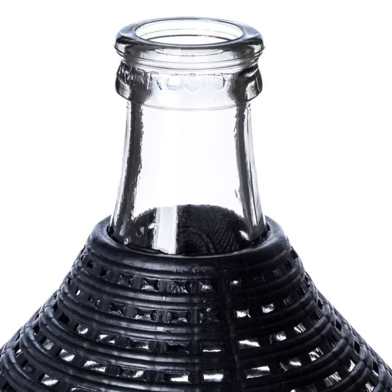 Gæringsballon 15 Liter Glas med Plastkurv