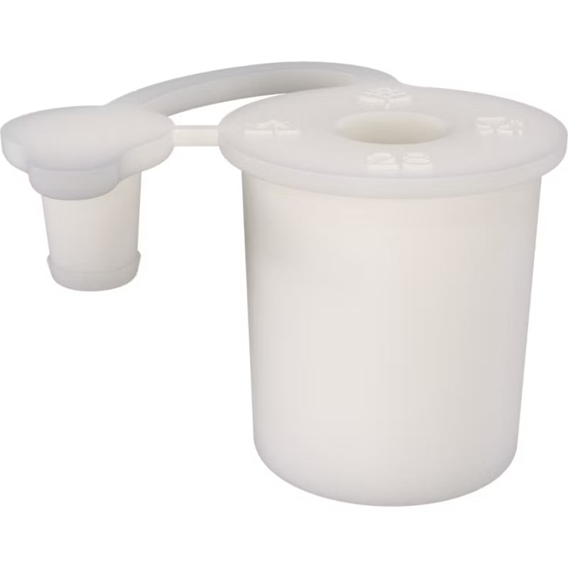 Gæringsprop 26/28 mm med Lukning Hvid