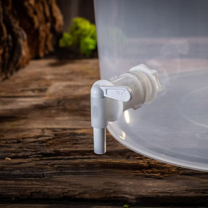Gæringsspand Sæt 33 Liter Transparent