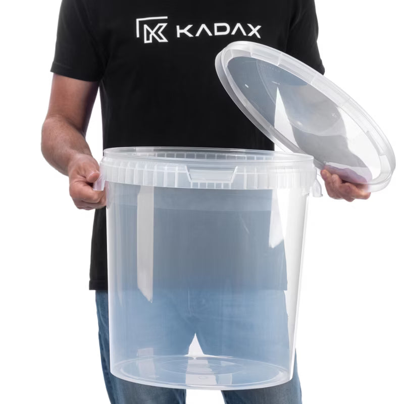 Gæringsspand Sæt 33 Liter Transparent