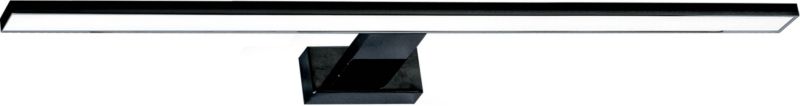 LED-væglampe Shine 13,8 W Sort