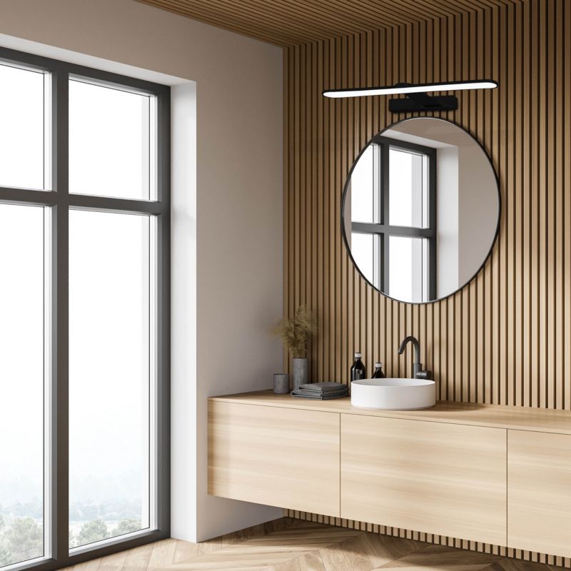 Vægarmatur LED Splash 8 W Sort