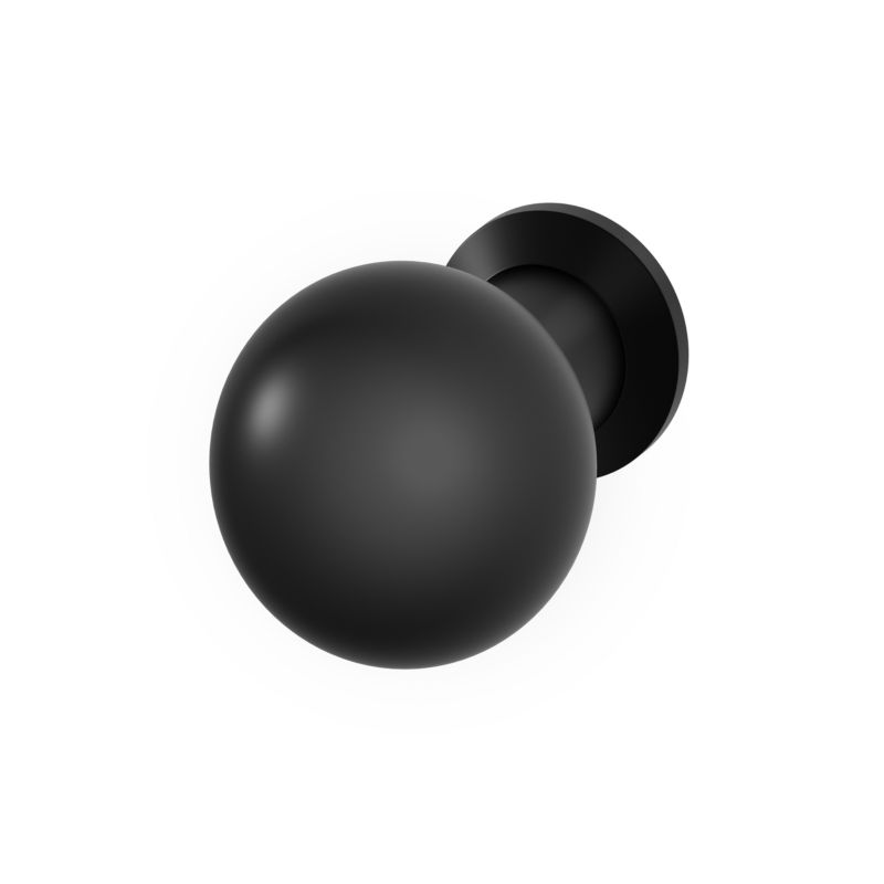 Cersanit Mille Møbelknop Sort Mat 20 mm