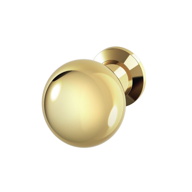 Møbelgreb Mille Rundt Guld Metal 20x20x30 mm 1 stk. | 5901771147480