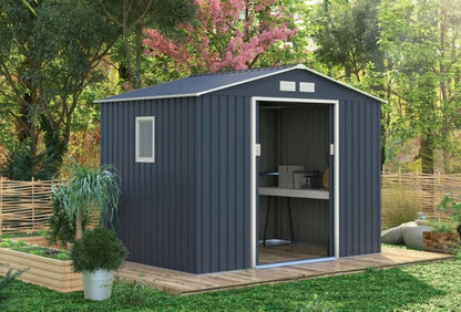 Corciano Amy garage 240x168x220 cm stål værktøjsskur 1 stk.