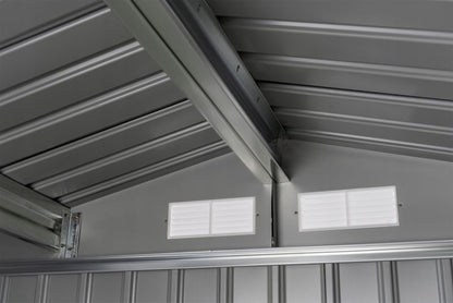 Corciano metalgarage 277 x 255 x 212 cm værktøjsskur 1 stk.