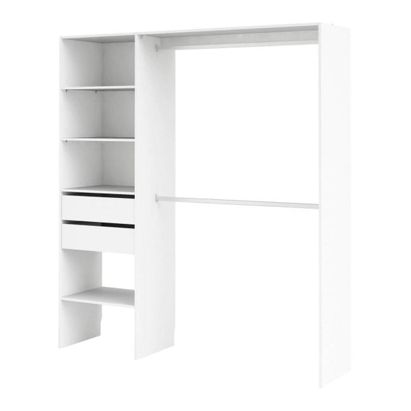 Form Zodiak garderobe 200 x 181 x 45 cm hvid