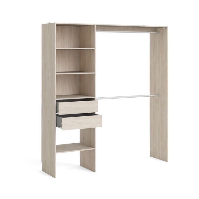 Garderobe Form Zodiak 200 x 181 x 45 cm lys eg