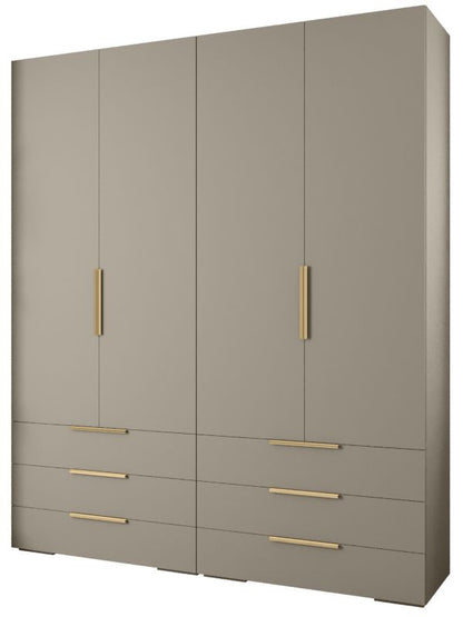 Abiks INOVA 1 Høj Garderobe i Kashmir med Elegante Guldgreb