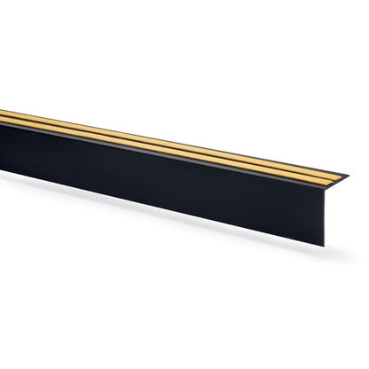 Gardinskinne Skjuler 30x30 mm 200 cm Sort