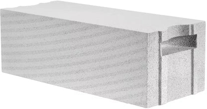 Gasbetonblok 24x20x60 cm Hvid
