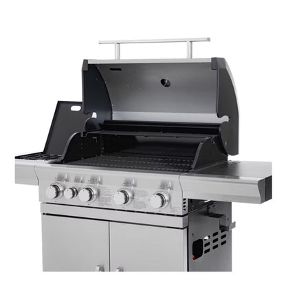 Gasgrill 17,5 kW 4+1 Brændere Sølv