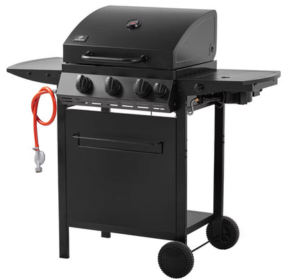Gasgrill 3.1 med Infrarød Brænder Sort