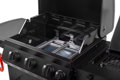 Gasgrill 3.1 med Infrarød Brænder Sort