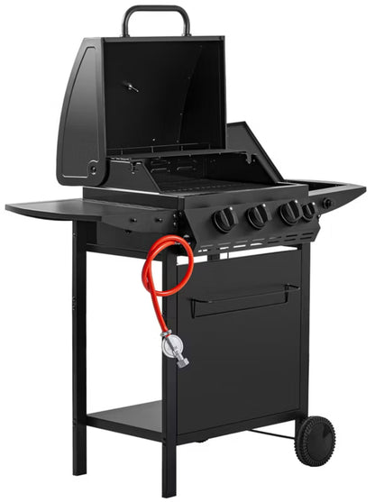 Gasgrill 3.1 med Infrarød Brænder Sort