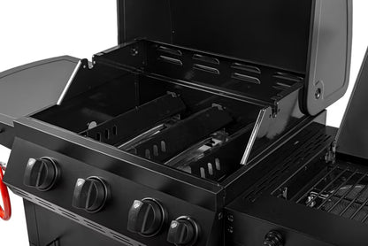 Gasgrill 3.1 med Infrarød Brænder Sort