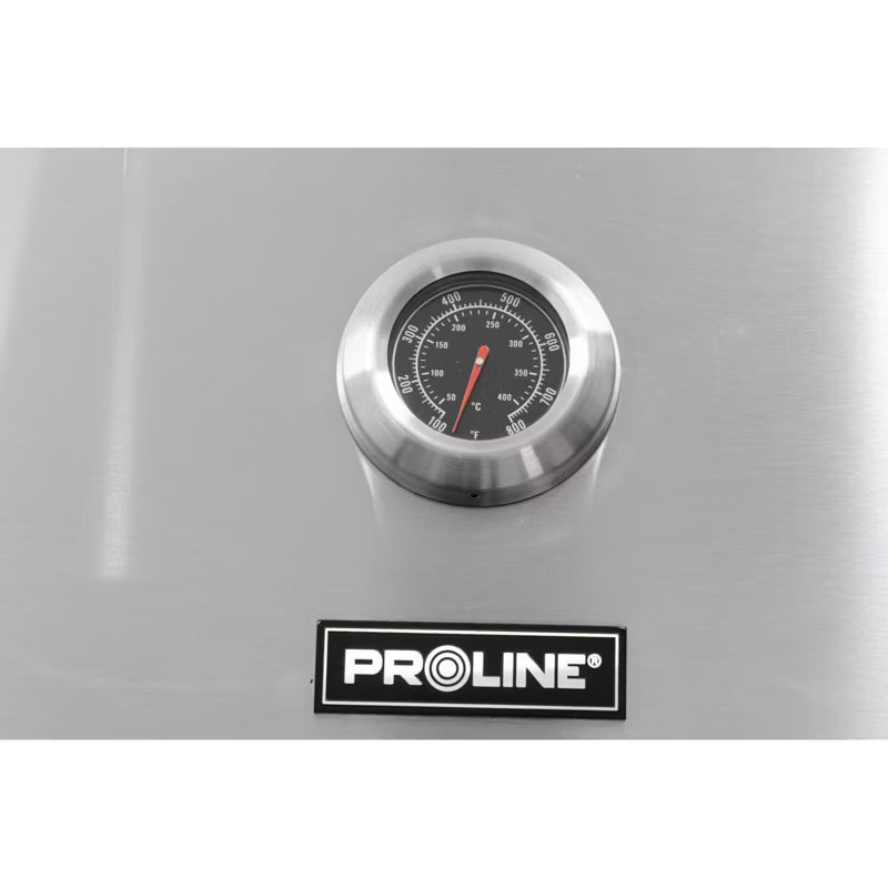 Gasgrill 3+1 13,65 kW Rustfrit Stål Sort