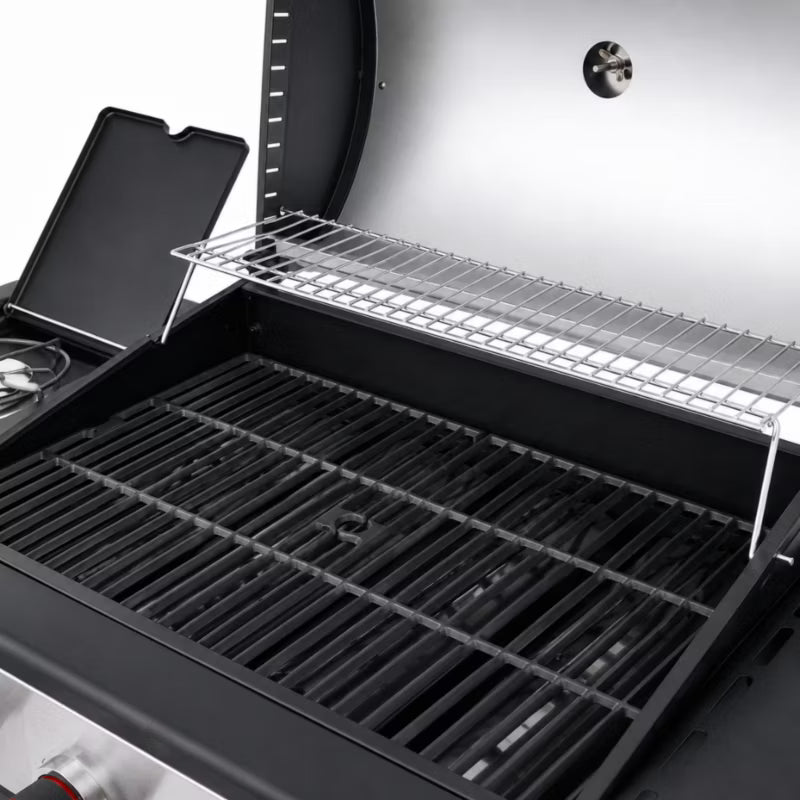 Gasgrill 4+1 Brændere 123x49 cm Stål